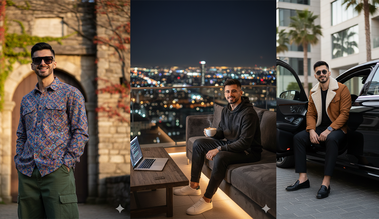 3 Sinematik Nano-Banana Erkek Görsel Promptu