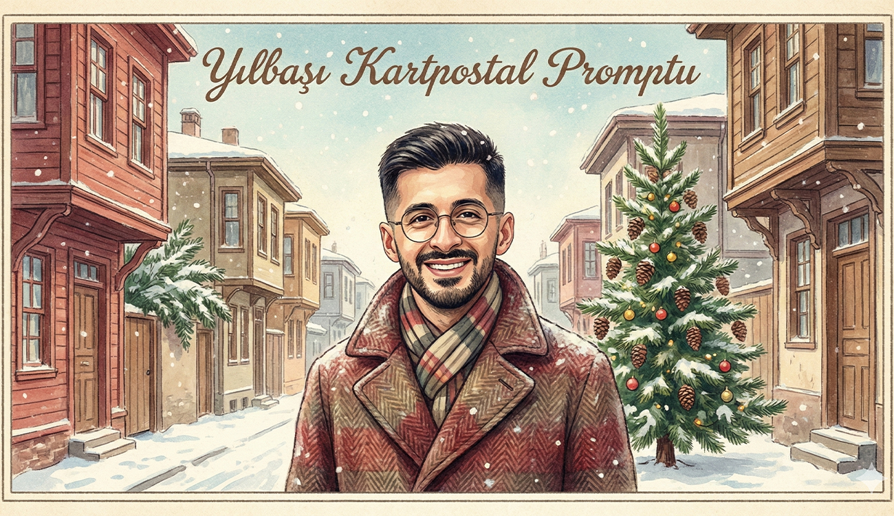 Yılbaşı Kartpostal Görseli Nasıl Yapılır? (Yapay Zeka)