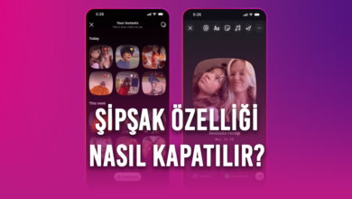 Instagram Şipşak (Instants) Özelliği Nasıl Kapatılır?