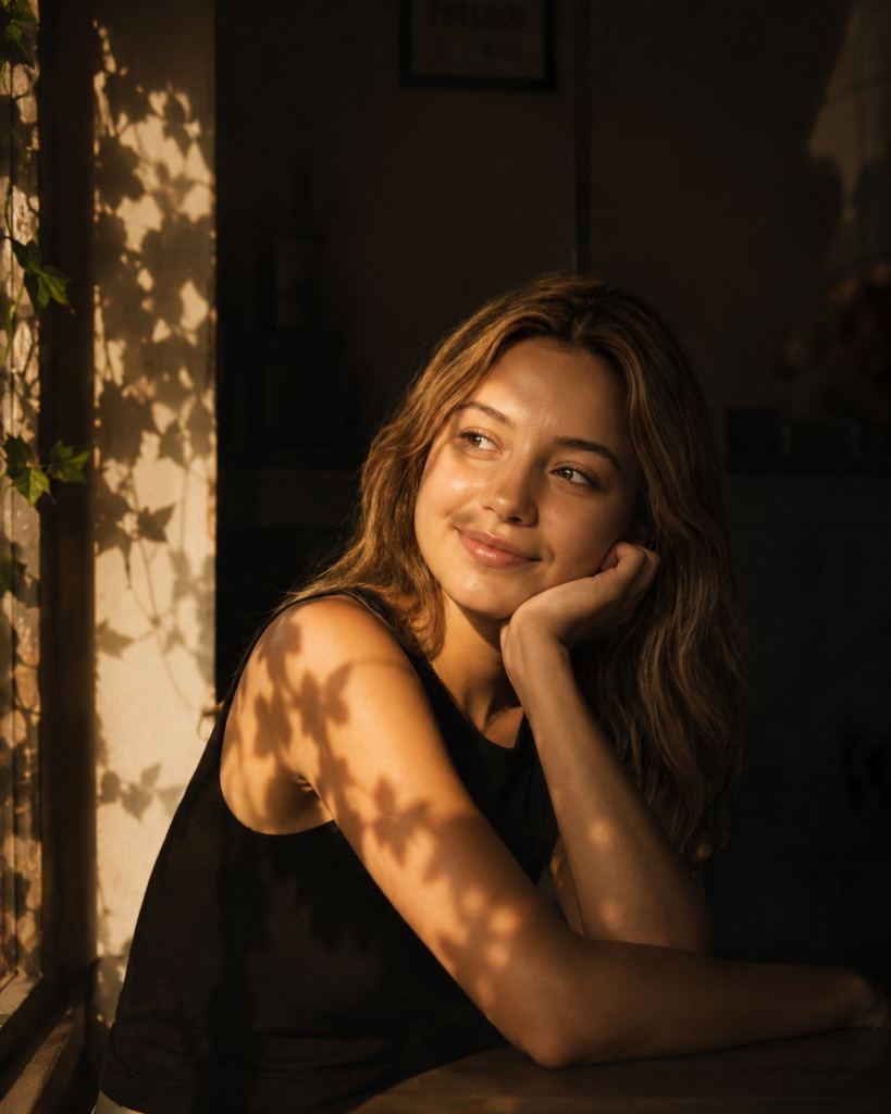 Kız / Kadın Sinematik Fotoğrafı için Yapay Zeka Prompt’u
